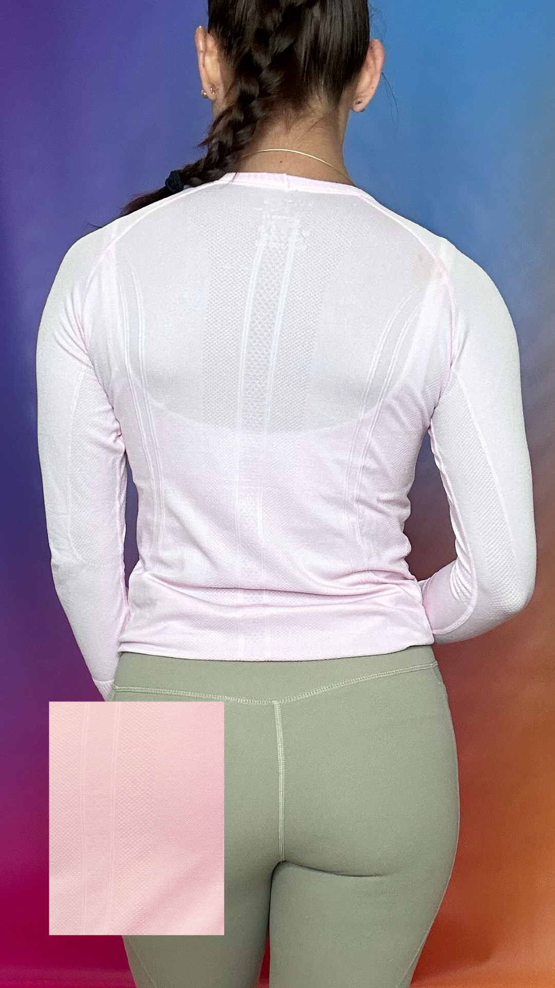 Unmatched LS Shirt Light Pink