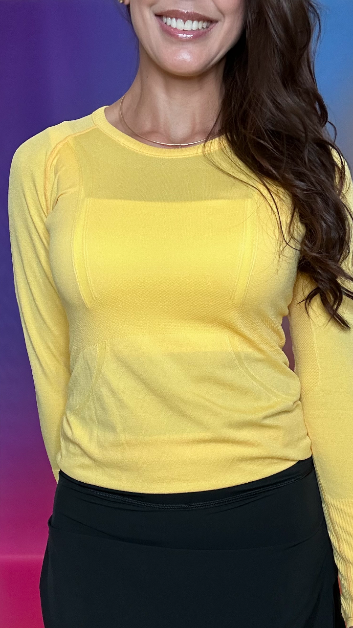 Unmatched LS Shirt Yellow