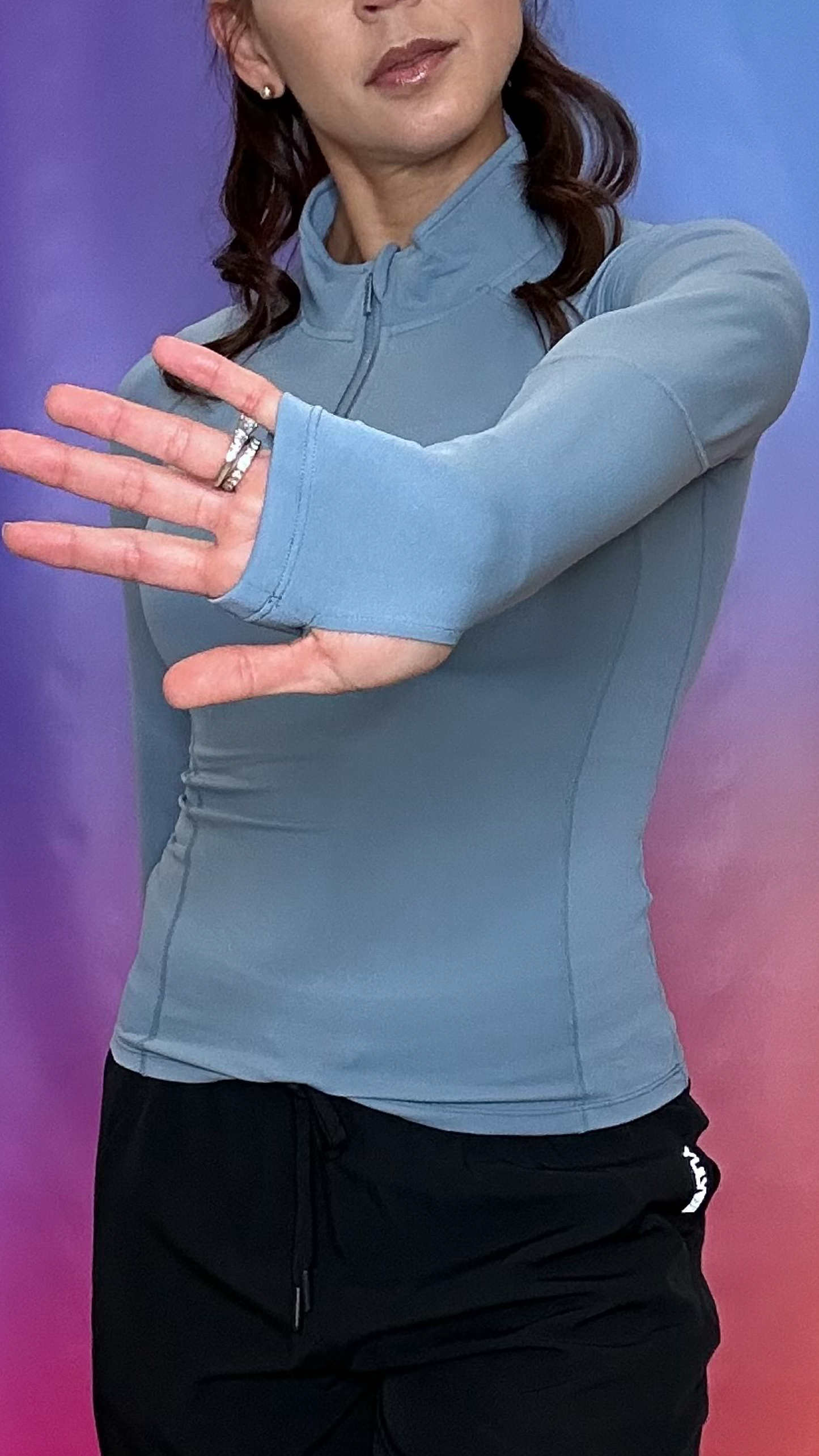 Spark LS T-Shirt Blue
