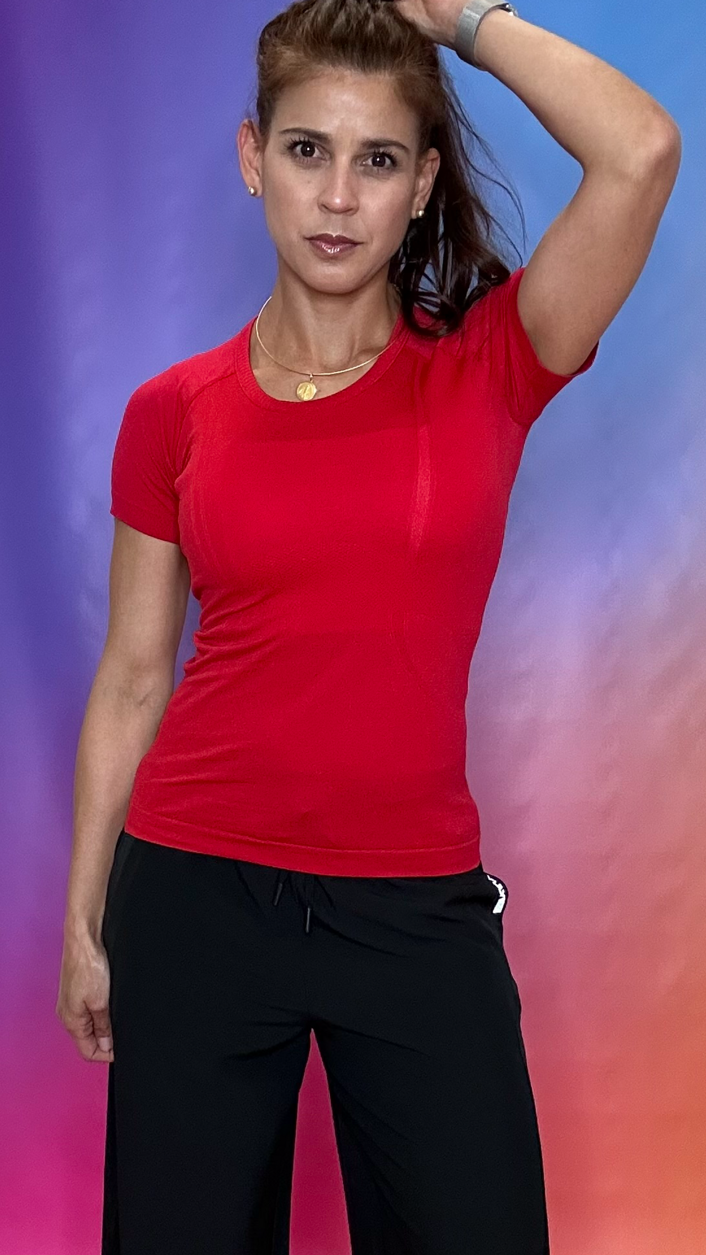 Grit Unmatched SS T-Shirt Red