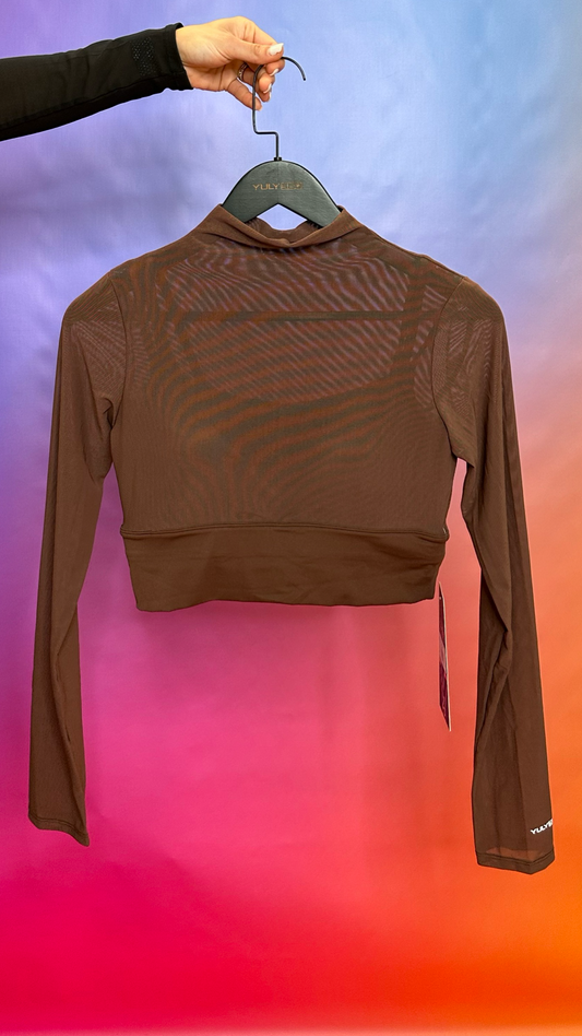 Lucid Crop Brown