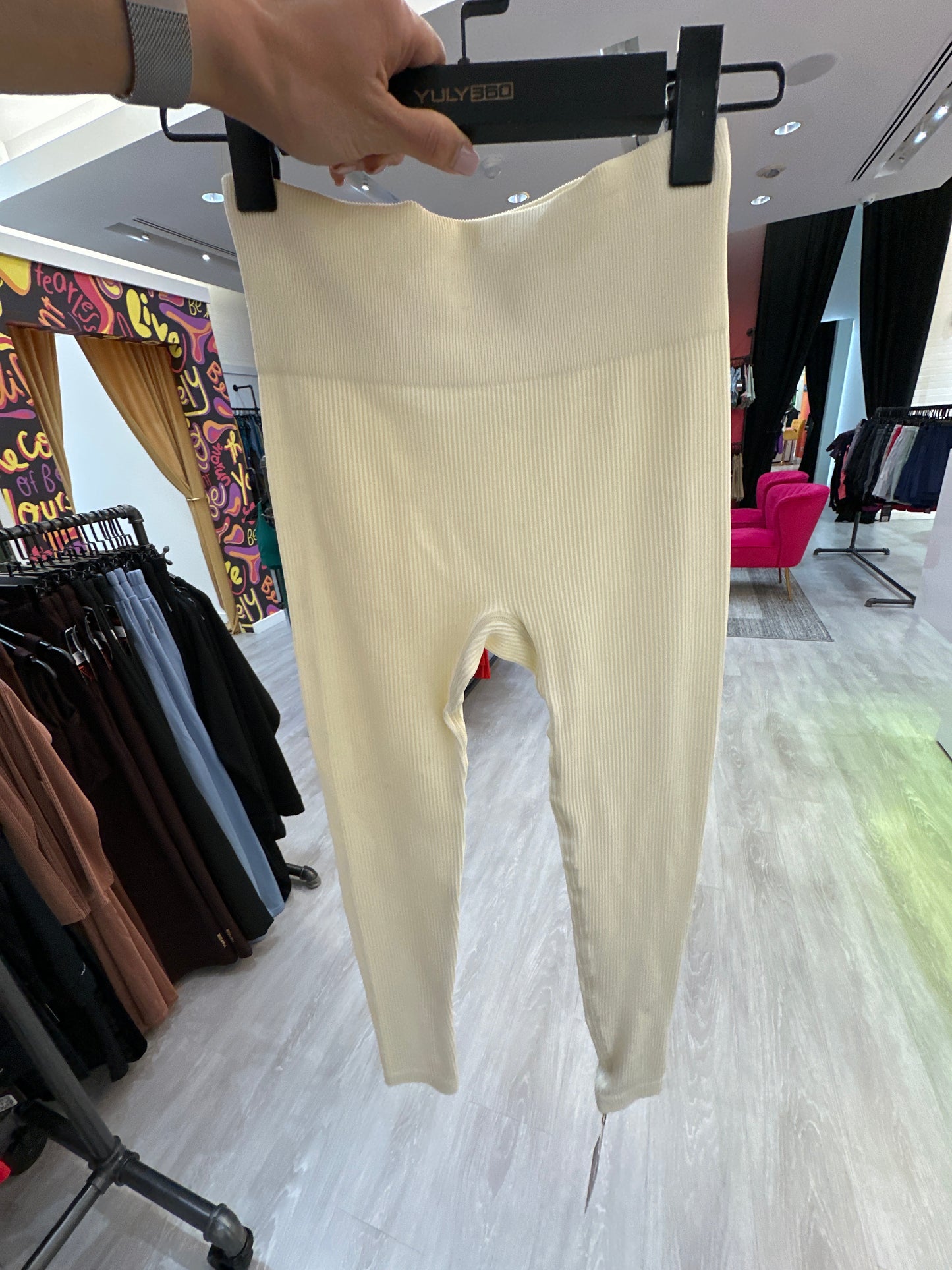 Vibrant Leggings Ivory XS - FINAL SALE