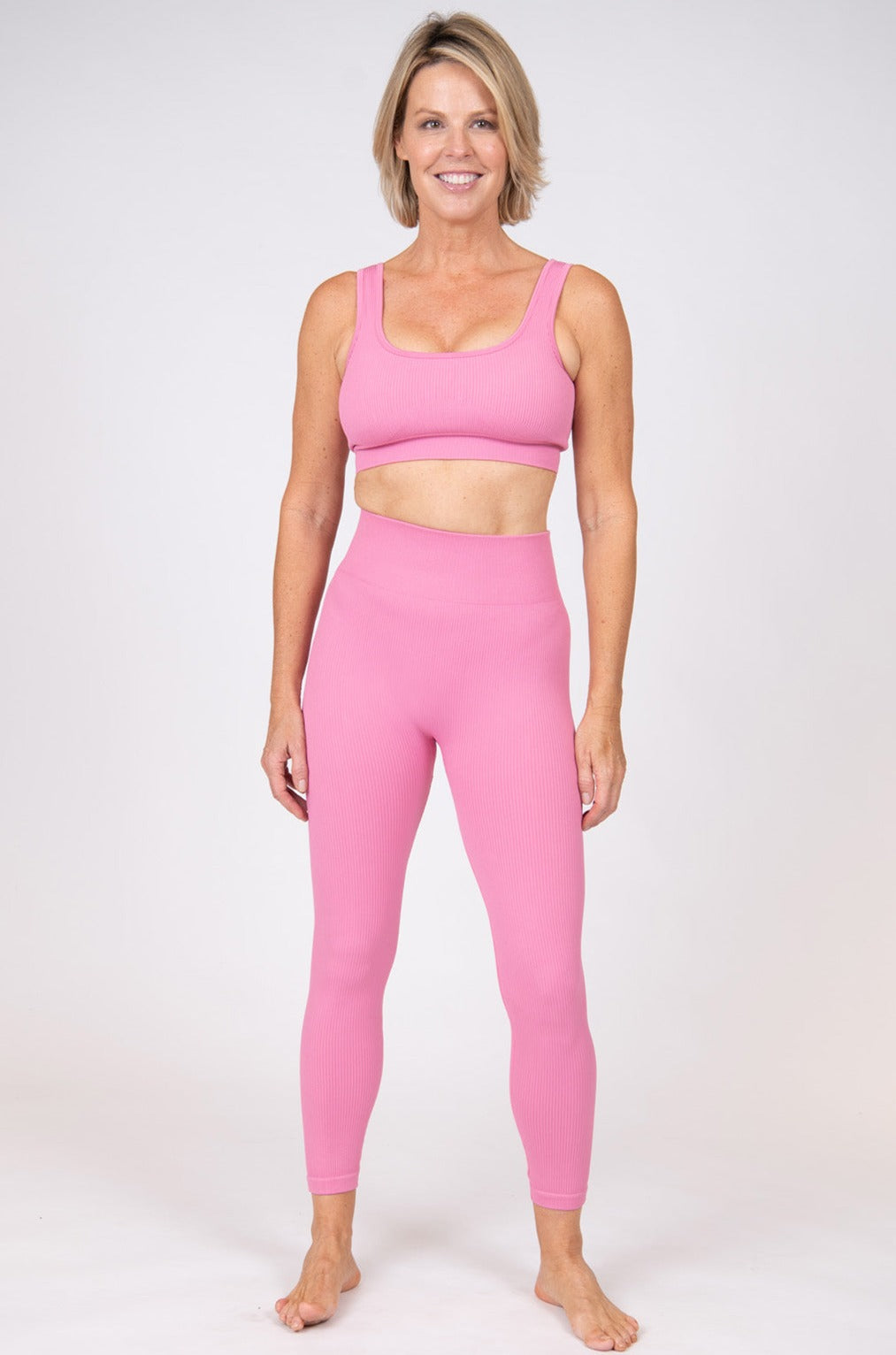 Vibrant Leggings - Pink