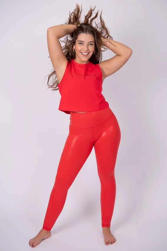 Red-yoga-luxe-high-waist-gym-leggings