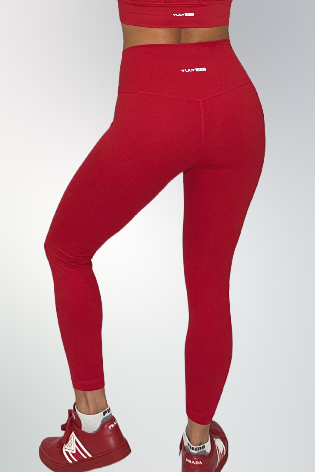 Joyful Leggings - Red - FINAL SALE