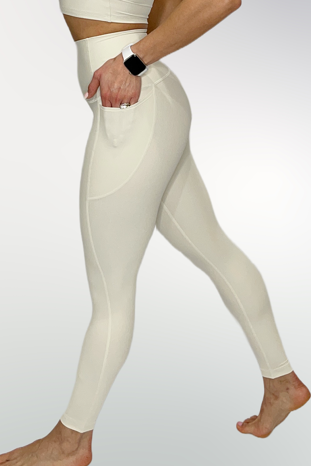 Authentic Leggings Bone