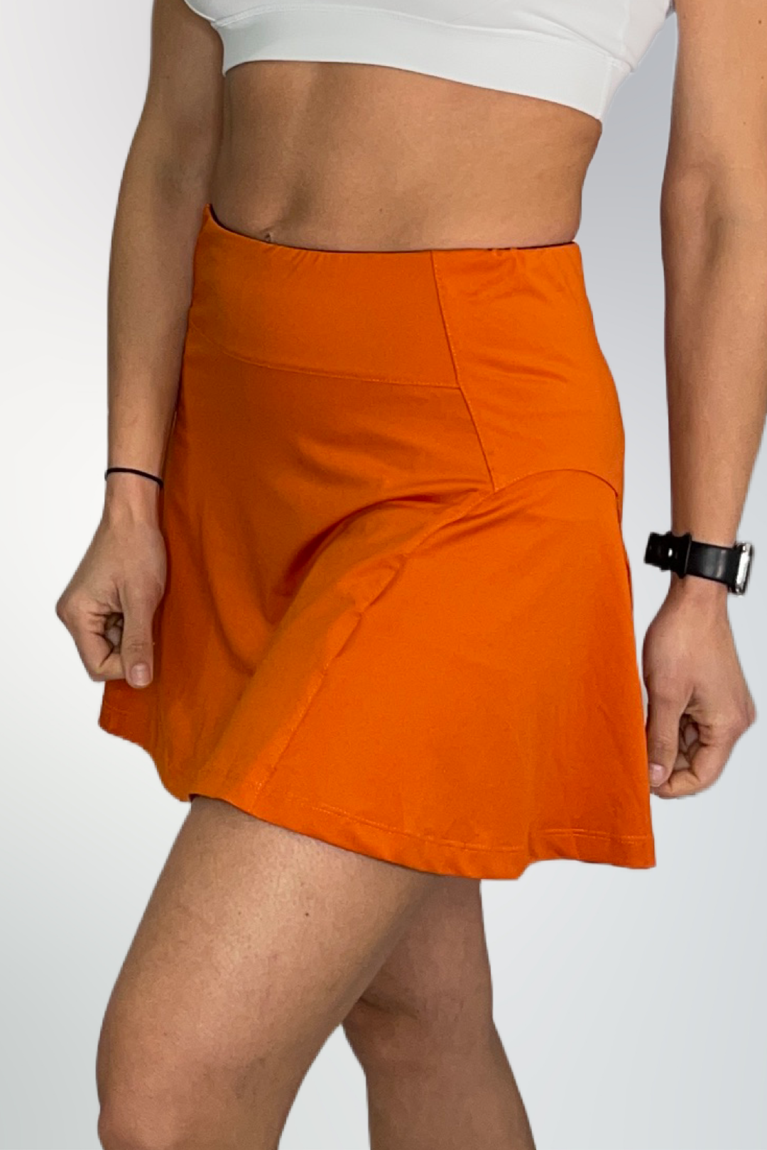 Flowy Skirt Orange - Final Sale – yuly360